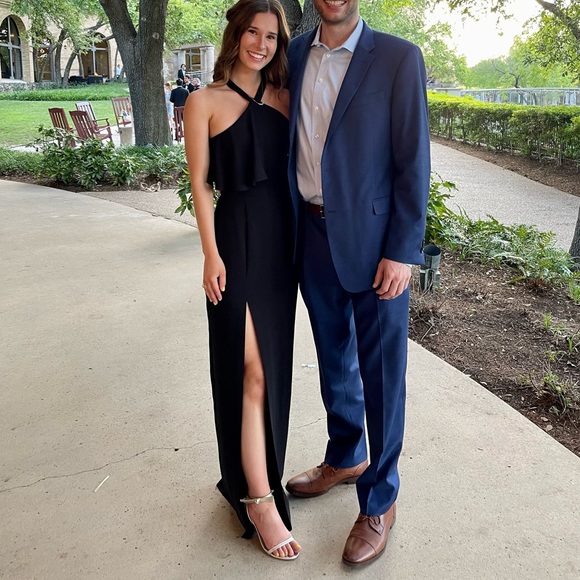 Amanda Uprichard Black Maxi Dress - Picture 2 of 2